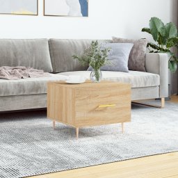 Masuta de cafea, stejar sonoma, 50x50x40 cm, lemn prelucrat GartenMobel Dekor