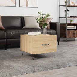 Masuta de cafea, stejar sonoma, 50x50x40 cm, lemn prelucrat GartenMobel Dekor