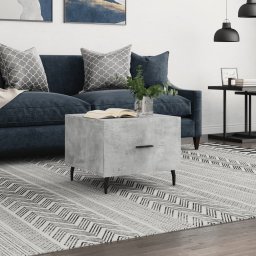 Masuta de cafea, gri beton, 50x50x40 cm, lemn compozit GartenMobel Dekor