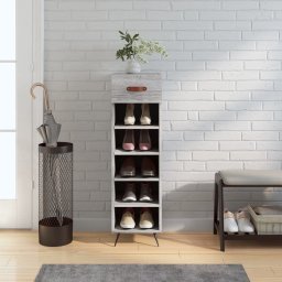 Pantofar, gri sonoma, 30x35x105 cm, lemn compozit GartenMobel Dekor