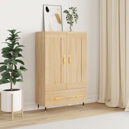 Dulap înalt, stejar Sonoma, 69,5x31x115 cm, lemn prelucrat GartenMobel Dekor
