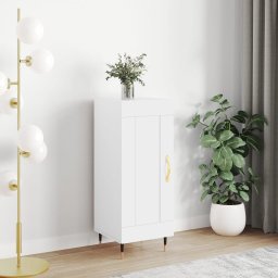 Servanta, alb, 34,5x34x90 cm, lemn compozit GartenMobel Dekor