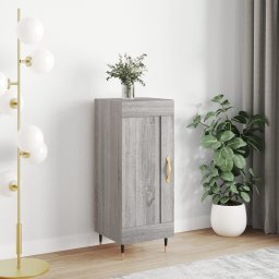 Servanta, gri sonoma, 34,5x34x90 cm, lemn compozit GartenMobel Dekor
