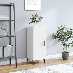 Servanta, alb, 34,5x34x90 cm, lemn compozit GartenMobel Dekor