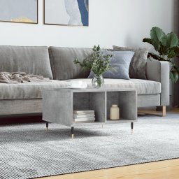 Masuta de cafea, gri beton, 60x50x36,5 cm, lemn compozit GartenMobel Dekor
