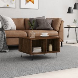 Masuta de cafea, stejar maro, 60x50x36,5 cm, lemn compozit GartenMobel Dekor
