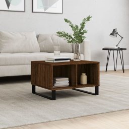 Masuta de cafea, stejar maro, 60x50x36,5 cm, lemn compozit GartenMobel Dekor