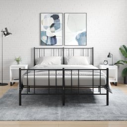 Noptiere, 2 buc., alb, 40x35x50 cm, lemn compozit GartenMobel Dekor