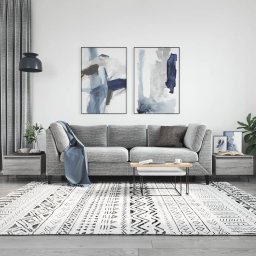 Masute de cafea 2 buc. gri sonoma 50x46x35 cm lemn compozit GartenMobel Dekor