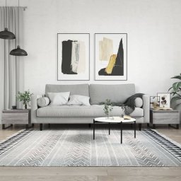 Masute de cafea 2 buc. gri sonoma 50x46x35 cm lemn compozit GartenMobel Dekor