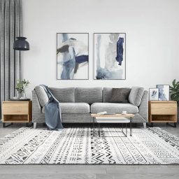 Mese de cafea 2 buc. stejar sonoma 50x46x50 cm lemn compozit GartenMobel Dekor