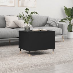 Masuta de cafea, negru, 60x44,5x45 cm, lemn prelucrat GartenMobel Dekor
