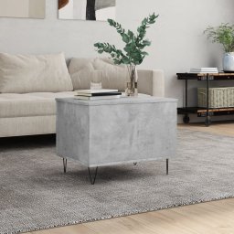 Masuta de cafea, gri beton, 60x44,5x45 cm, lemn prelucrat GartenMobel Dekor
