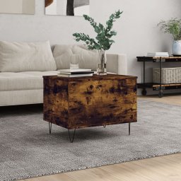 Masuta de cafea, stejar fumuriu, 60x44,5x45 cm, lemn prelucrat GartenMobel Dekor