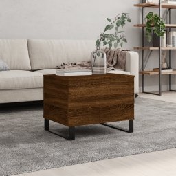 Masuta de cafea, stejar maro, 60x44,5x45 cm, lemn prelucrat GartenMobel Dekor