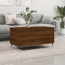 Masuta de cafea, stejar maro, 90x44,5x45 cm, lemn compozit GartenMobel Dekor