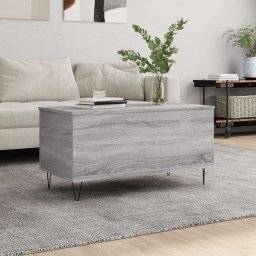 Masuta de cafea, gri sonoma, 90x44,5x45 cm, lemn compozit GartenMobel Dekor