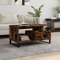 Masuta de cafea, stejar fumuriu, 90x49x45 cm, lemn prelucrat GartenMobel Dekor