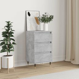 Servanta, gri beton, 40x35x70 cm, lemn prelucrat GartenMobel Dekor