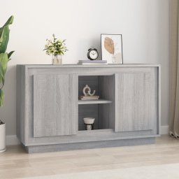 Servanta, gri sonoma, 102x35x60 cm, lemn prelucrat GartenMobel Dekor