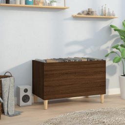 Dulap pentru discuri stejar maro 74,5x38x48 cm lemn prelucrat GartenMobel Dekor