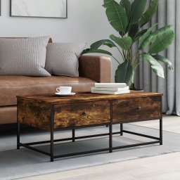 Masuta de cafea, stejar fumuriu, 100x51x40 cm, lemn prelucrat GartenMobel Dekor