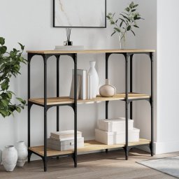 Masuta consola, stejar sonoma, 102x35x90 cm, lemn prelucrat GartenMobel Dekor