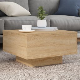 Masuta de cafea, stejar sonoma, 55x55x31 cm, lemn prelucrat GartenMobel Dekor