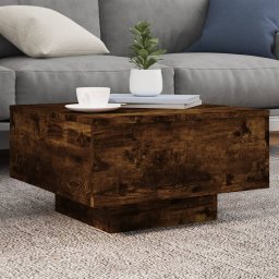 Masuta de cafea, stejar fumuriu, 55x55x31 cm, lemn prelucrat GartenMobel Dekor