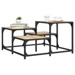 Masuta de cafea, stejar sonoma, 68x68x40 cm, lemn prelucrat GartenMobel Dekor
