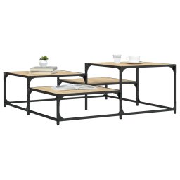 Masuta de cafea, stejar sonoma, 107x107x40 cm, lemn prelucrat GartenMobel Dekor