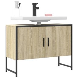 Dulap chiuveta de baie, stejar sonoma, 80x33x60cm lemn compozit GartenMobel Dekor