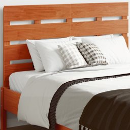 Tablie de pat, maro ceruit, 120 cm, lemn masiv de pin GartenMobel Dekor