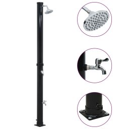Dus solar, negru, 220 cm, 20 L GartenMobel Dekor