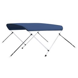 Parasolar barca Bimini cu 2 arcuri, bleumarin, 150x120x110 cm GartenMobel Dekor