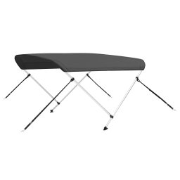 Parasolar barca Bimini cu 2 arcuri, antracit, 180x150x110 cm GartenMobel Dekor