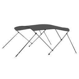 Parasolar barca Bimini cu 3 arcuri, antracit, 183x140x137 cm GartenMobel Dekor