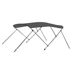 Parasolar barca Bimini cu 3 arcuri, antracit, 183x160x137 cm GartenMobel Dekor
