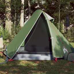 Cort de camping 2 pers. verde, impermeabil, configurare rapida GartenMobel Dekor