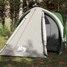 Cort de camping 2 pers. verde, impermeabil, configurare rapida GartenMobel Dekor