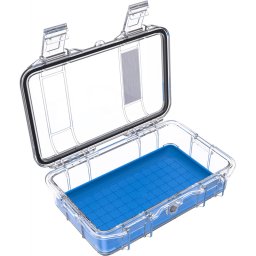 Caseta de protectie Peli Micro Case M50 (S.U.A) (Culoare: Transparent/interior galben)