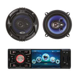 Sistem auto Pachet MP5 player auto PNI Clementine 9545 + Difuzoare auto coaxiale PNI HiFi500, 100W, 12.7 cm