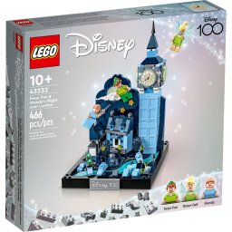 LEGO Disney 43232 - Peter Pan si Wendy in zbor deasupra Londrei