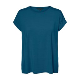 VERO MODA Tricou 'VMAva' verde petrol