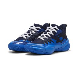 PUMA Kids Puma Kids Genetics Basketball Sneaker (Big Kid) PUMA NavyPUMA Team Royal