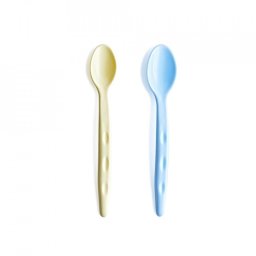 Set 2 lingurite pentru copii BabyJem (Culoare: Verde)