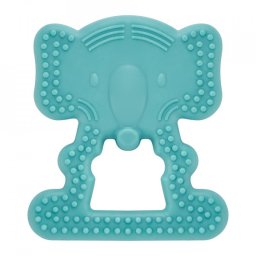 Jucarie dentitie BabyJem Elefant (Culoare: Roz)