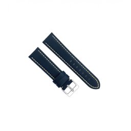 Curea ceas navy piele vitel impregnata 22mm -377.05.22
