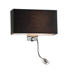 Ideal Lux - Lampă LED flexibilă de perete HOTEL 1xE27/60W + LED/1,5W/230V