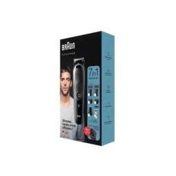 Aparat Tuns Multifunctional Braun 7-In-1 Acumulator Autonomie 80min Negru